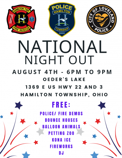 National Night Out flyer